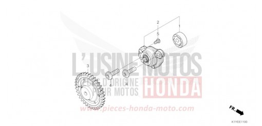 POMPE A HUILE WW125SS de 2025